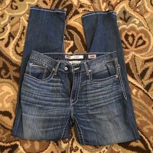 Men’s buckle jeans